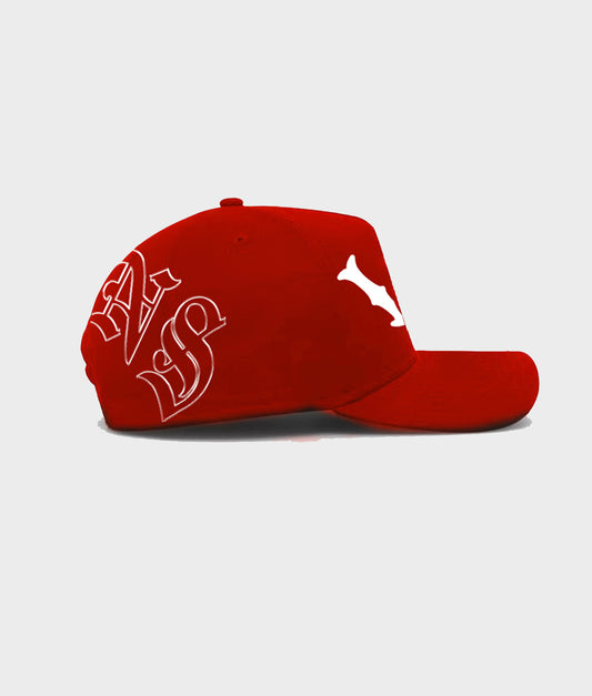 "V'$ " SNAPBACK (RED)