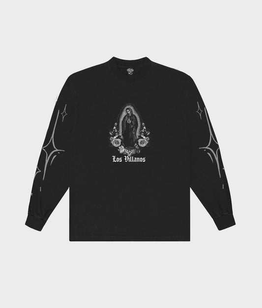 "ST. MARY " LONG SLEEVE (BLACK)