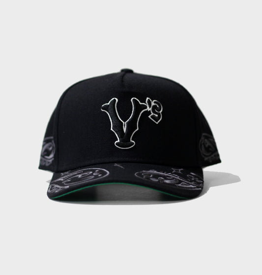 V'S PAISLEY HAT / BLACK
