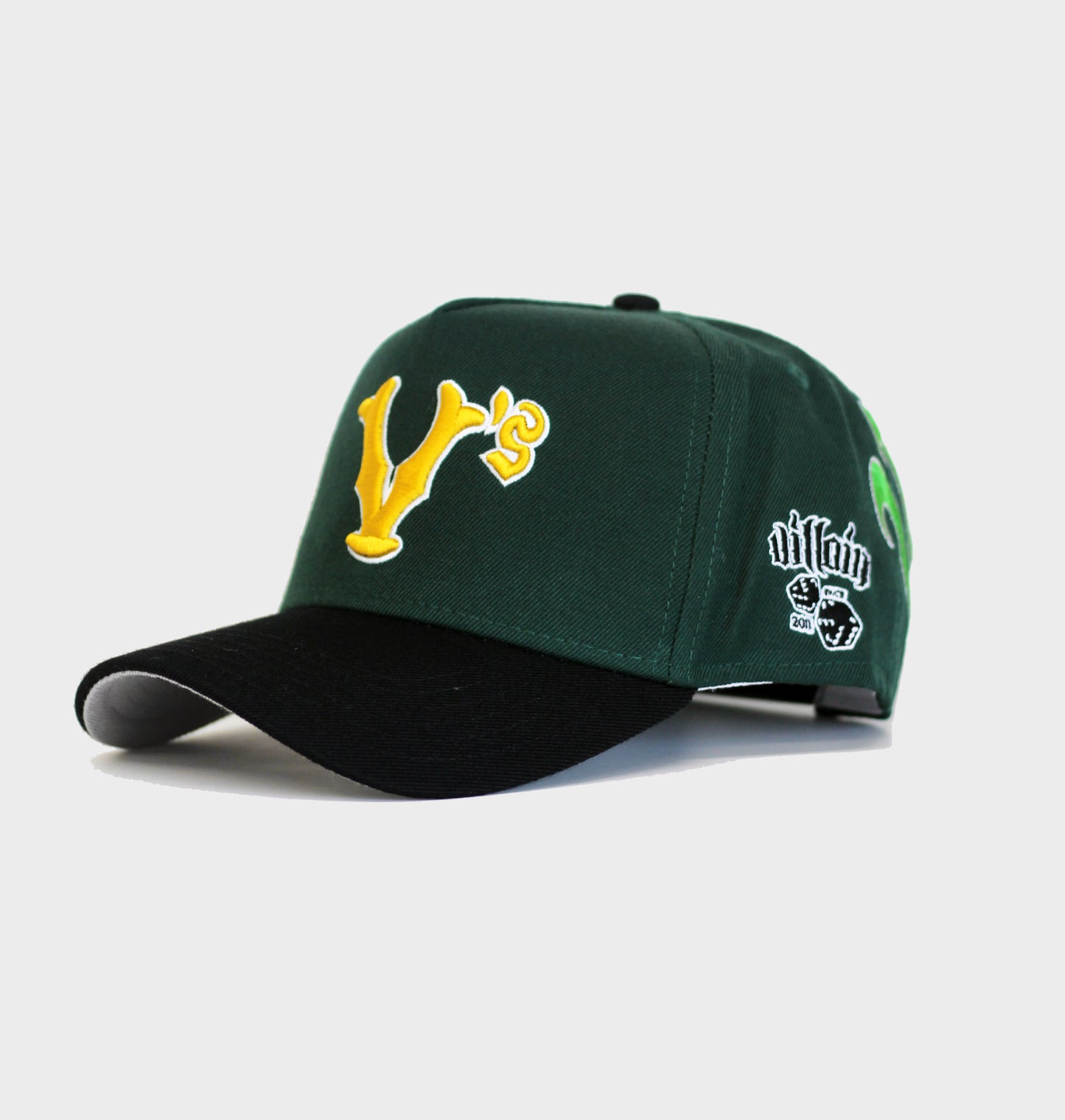"V'$" A-FRAME (Olive/Black)