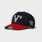 "V'$" Studded A-Frame (Blue/Red)