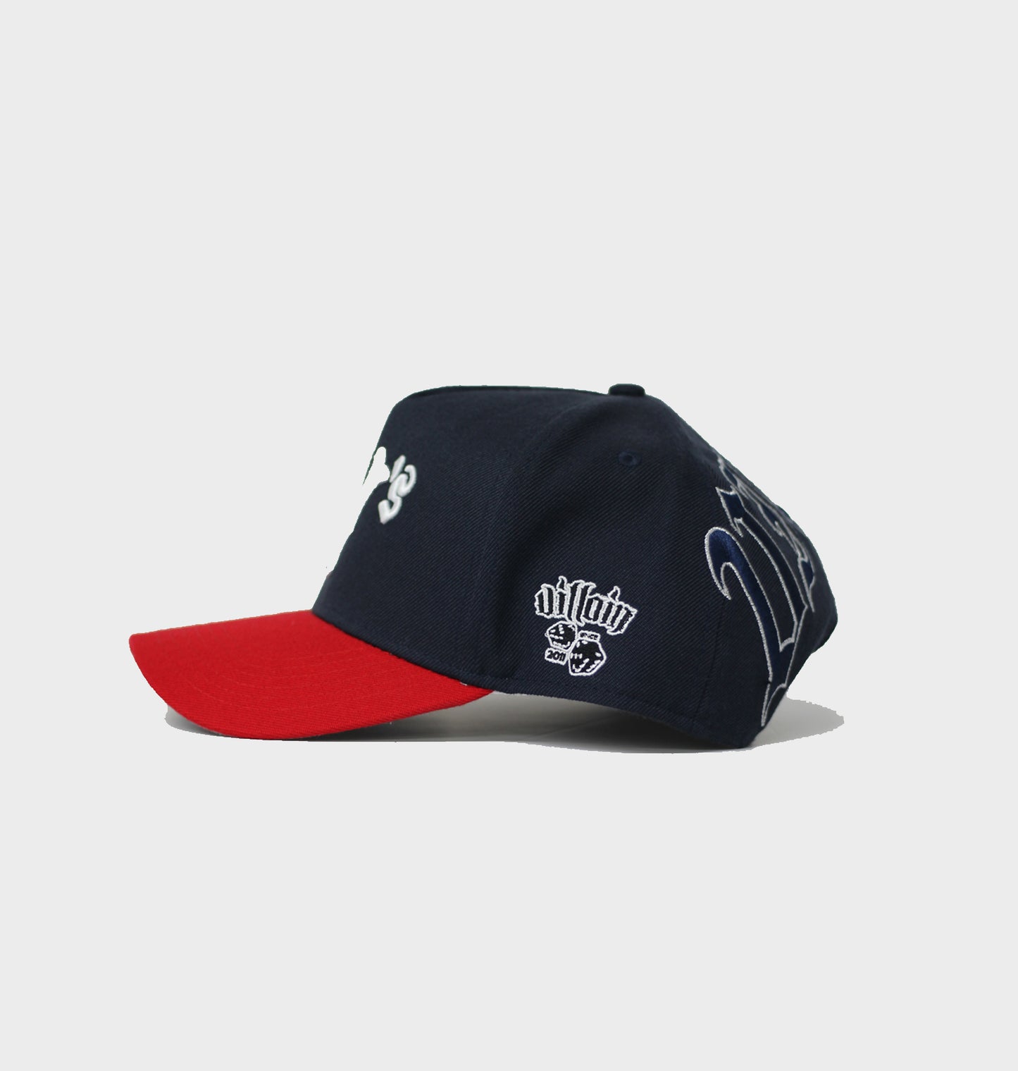 "V'$" Studded A-Frame (Blue/Red)