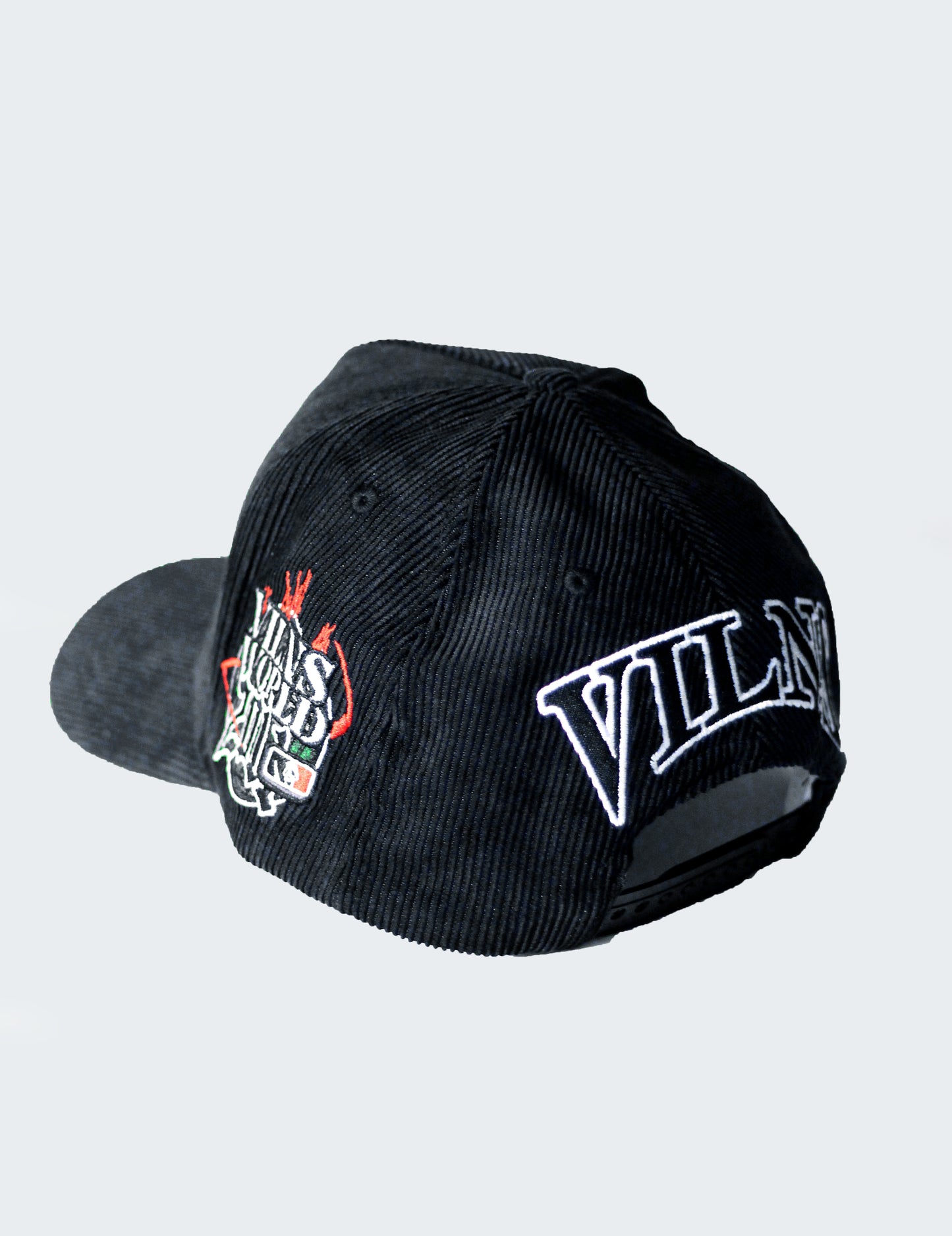 VILN "V" Lightning Hat (Black/Purple)