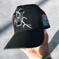 VILN "V" Lightning Hat (Black/Purple)