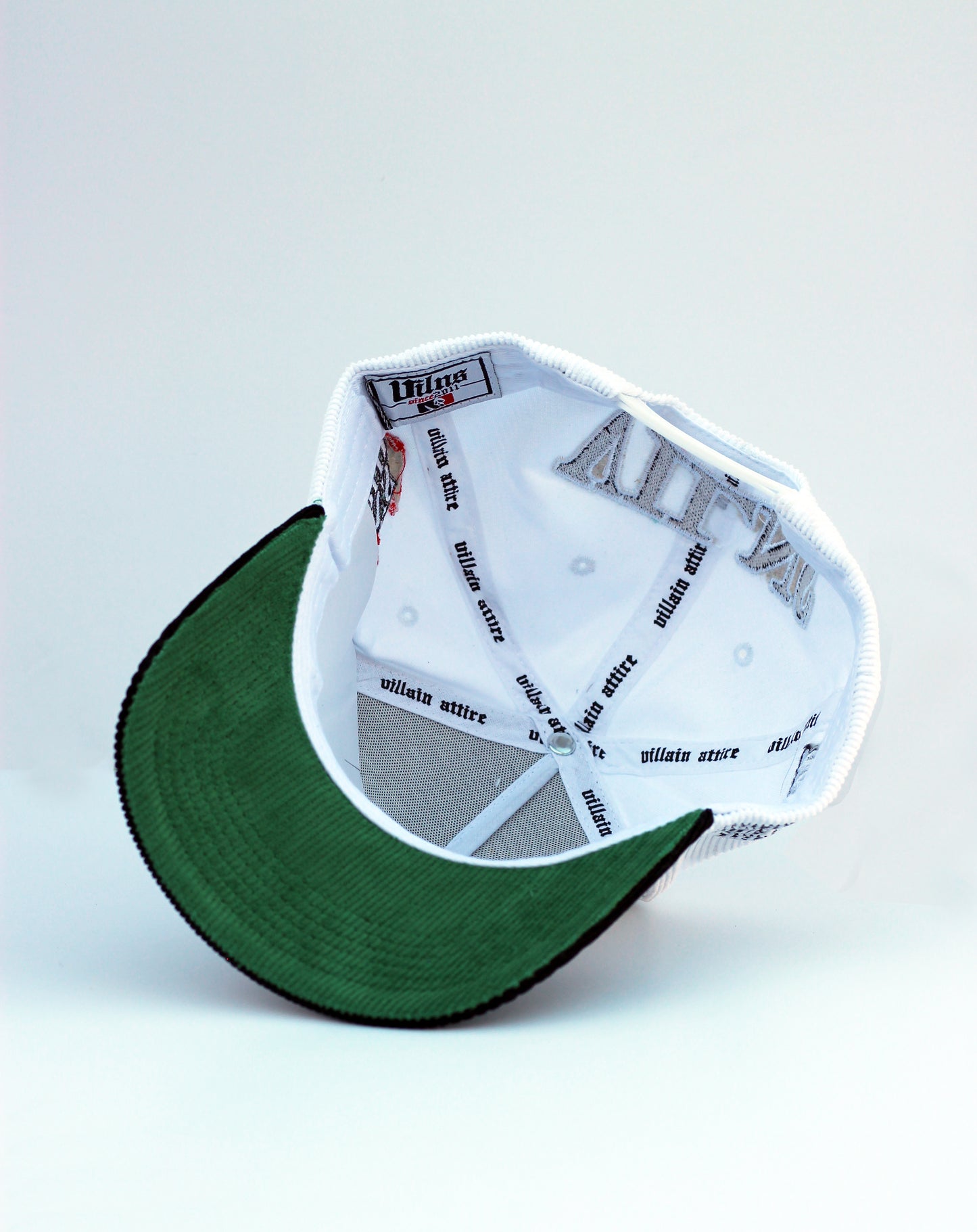 VILN "V" Lightning Hat (OFF-WHITE/GREEN)