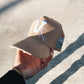 "VILN Lightning Hat" (Brown/Pink)