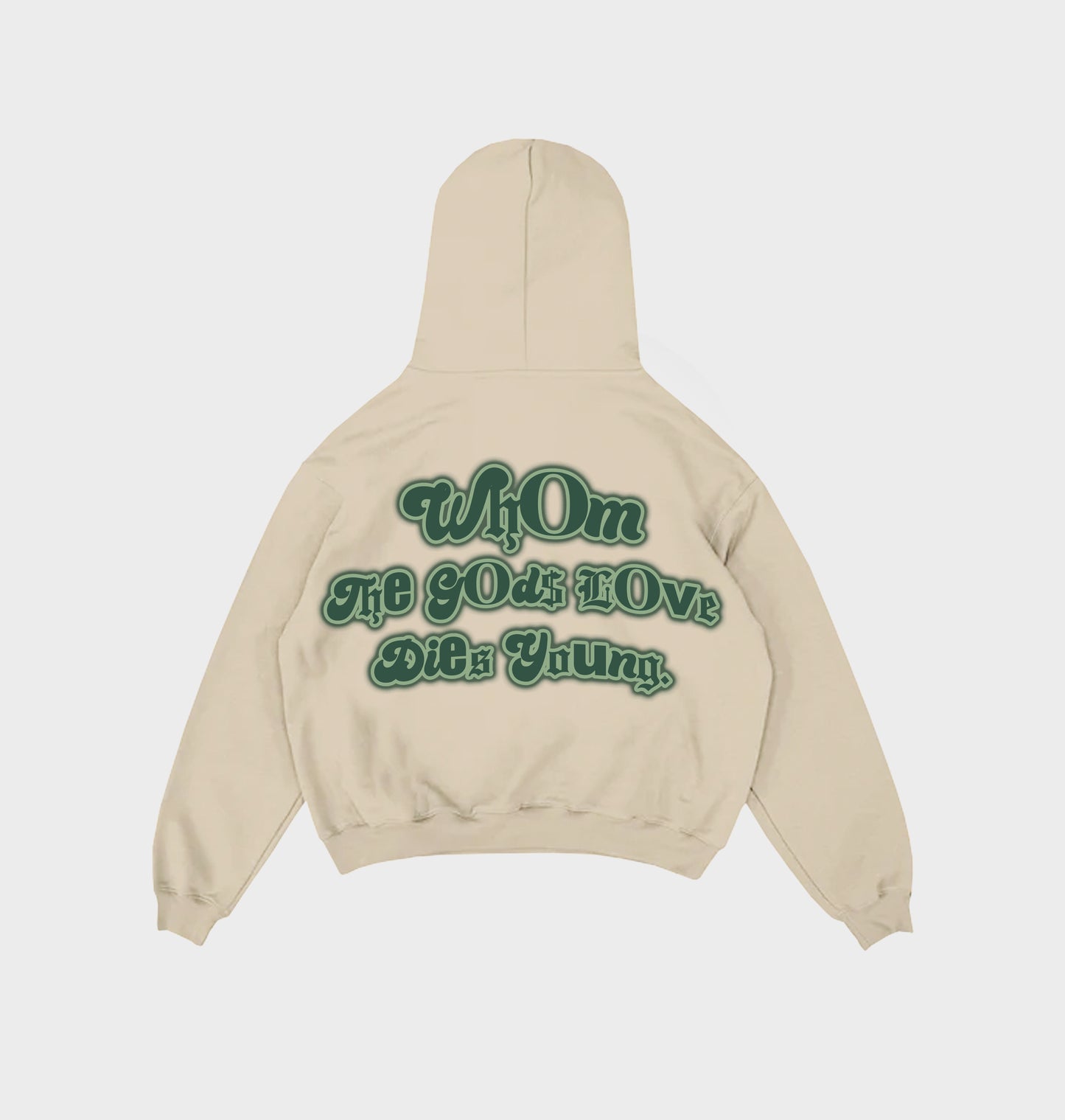 "VILN 'GODS LOVE" HOODIE (Cream)