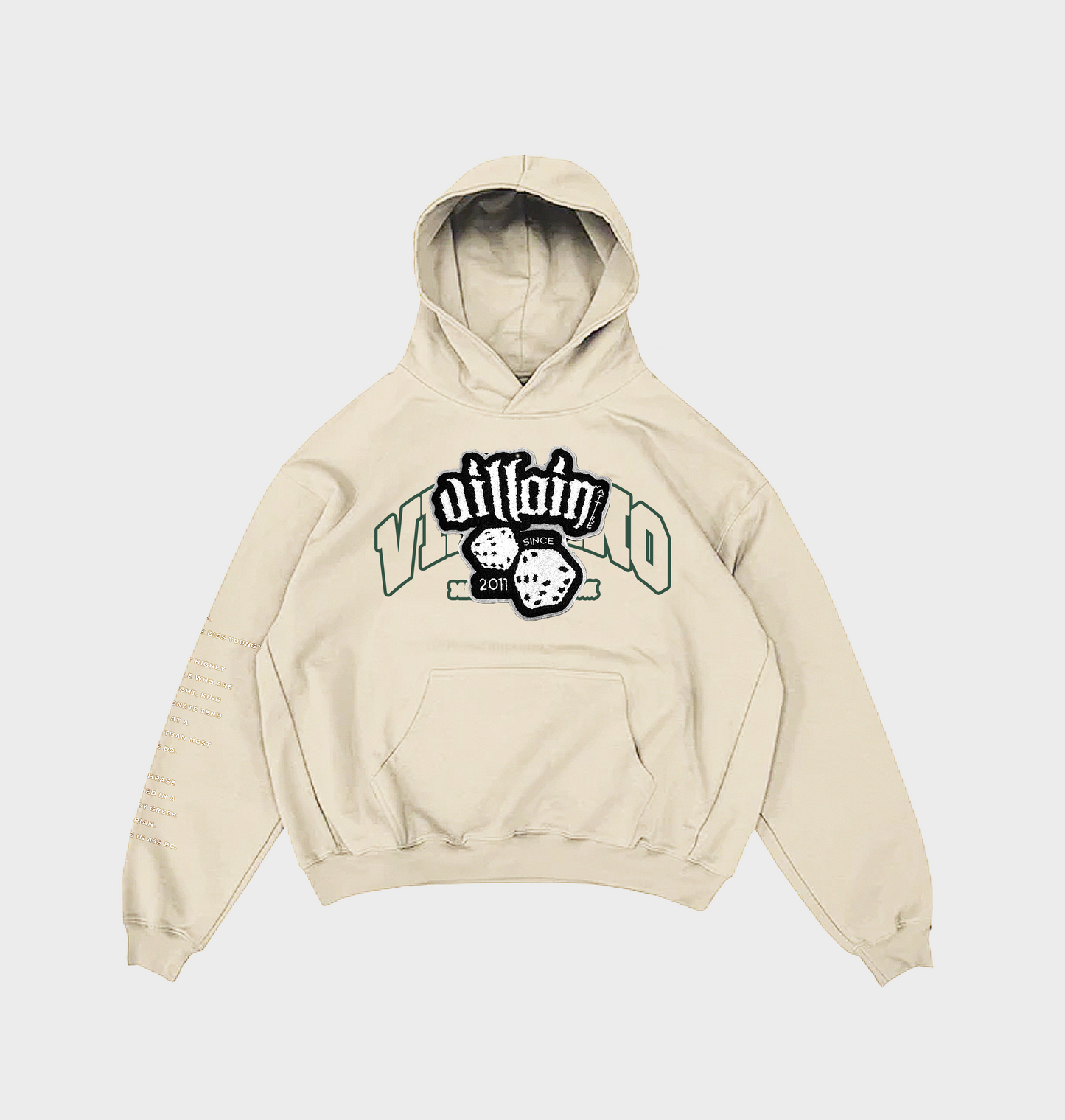 "VILN 'GODS LOVE" HOODIE (Cream)