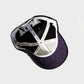 VILN "V" Lightning Hat (Black/Purple)