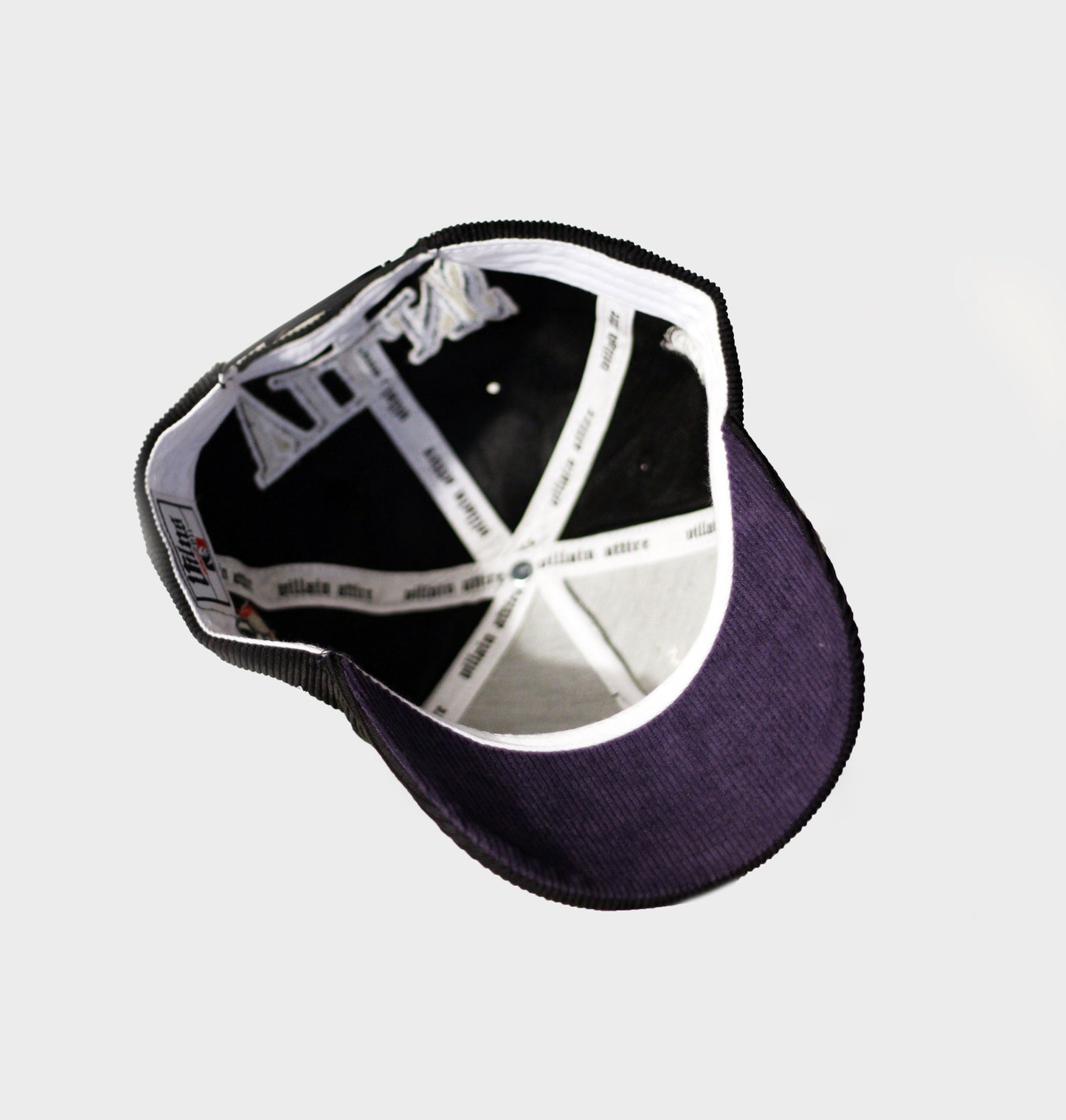 VILN "V" Lightning Hat (Black/Purple)