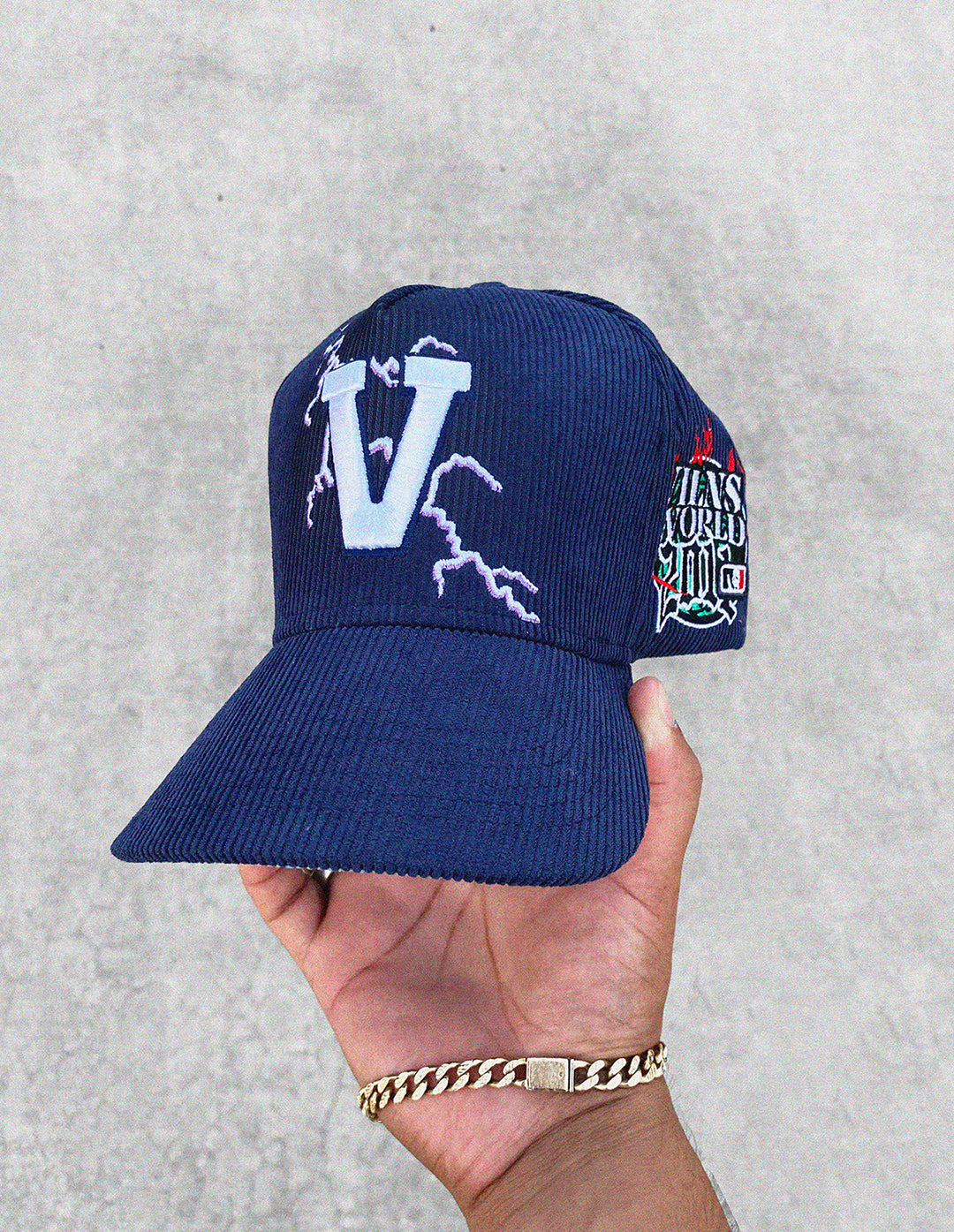 VILN Lightning Hat (NAVY)