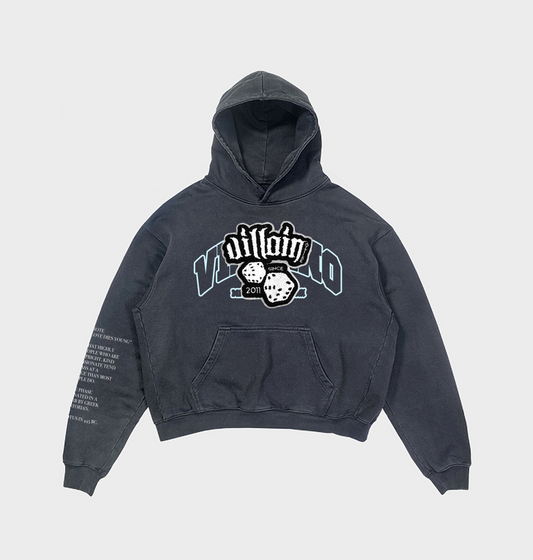 "VILN 'GODS LOVE" HOODIE (Grey)